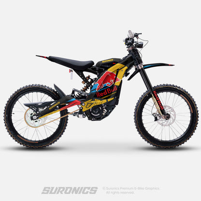 ORIGINAL BULL BLACK Surron Light Bee Graphics kit
