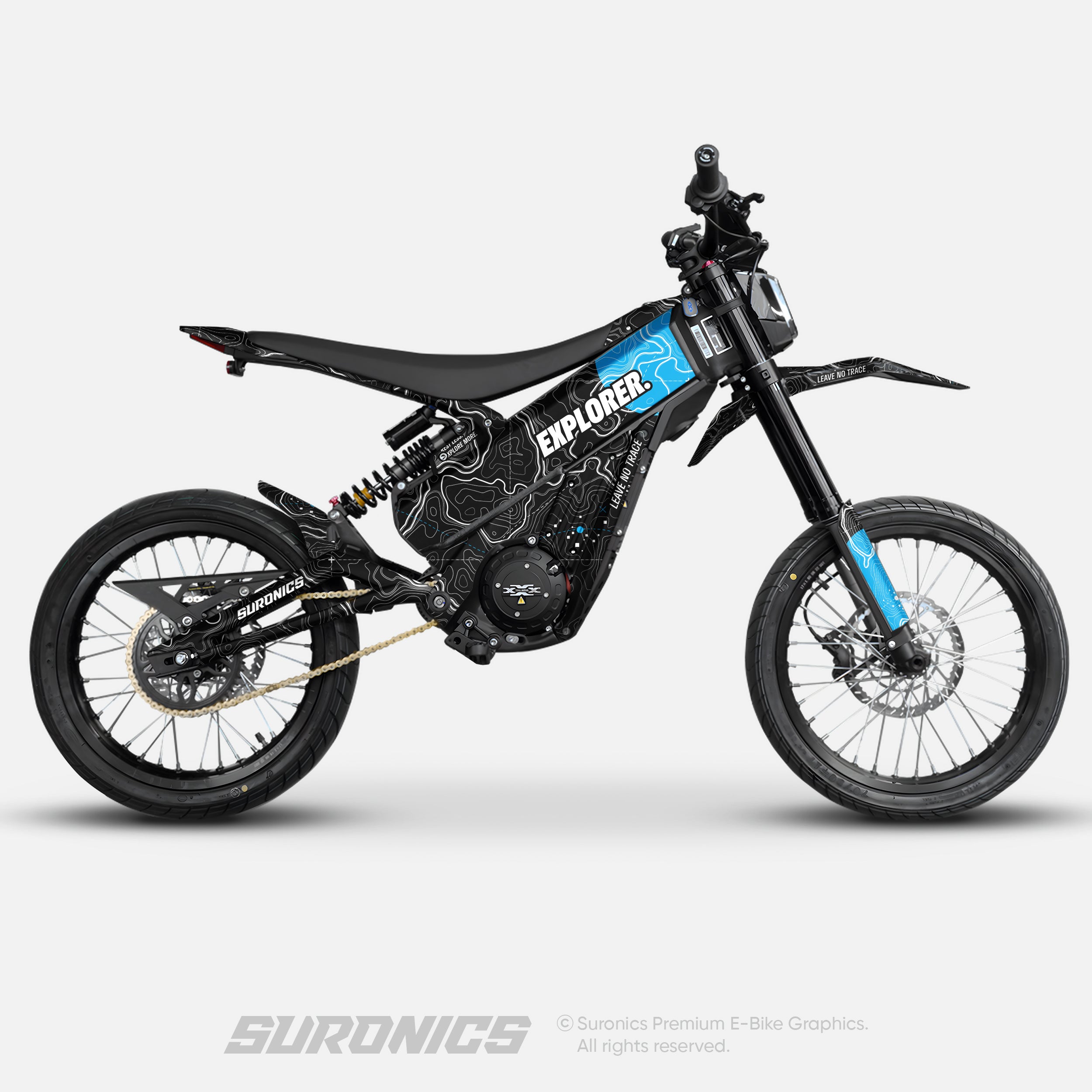 EXPLORER BLACK CYAN Talaria XXX Graphics kit