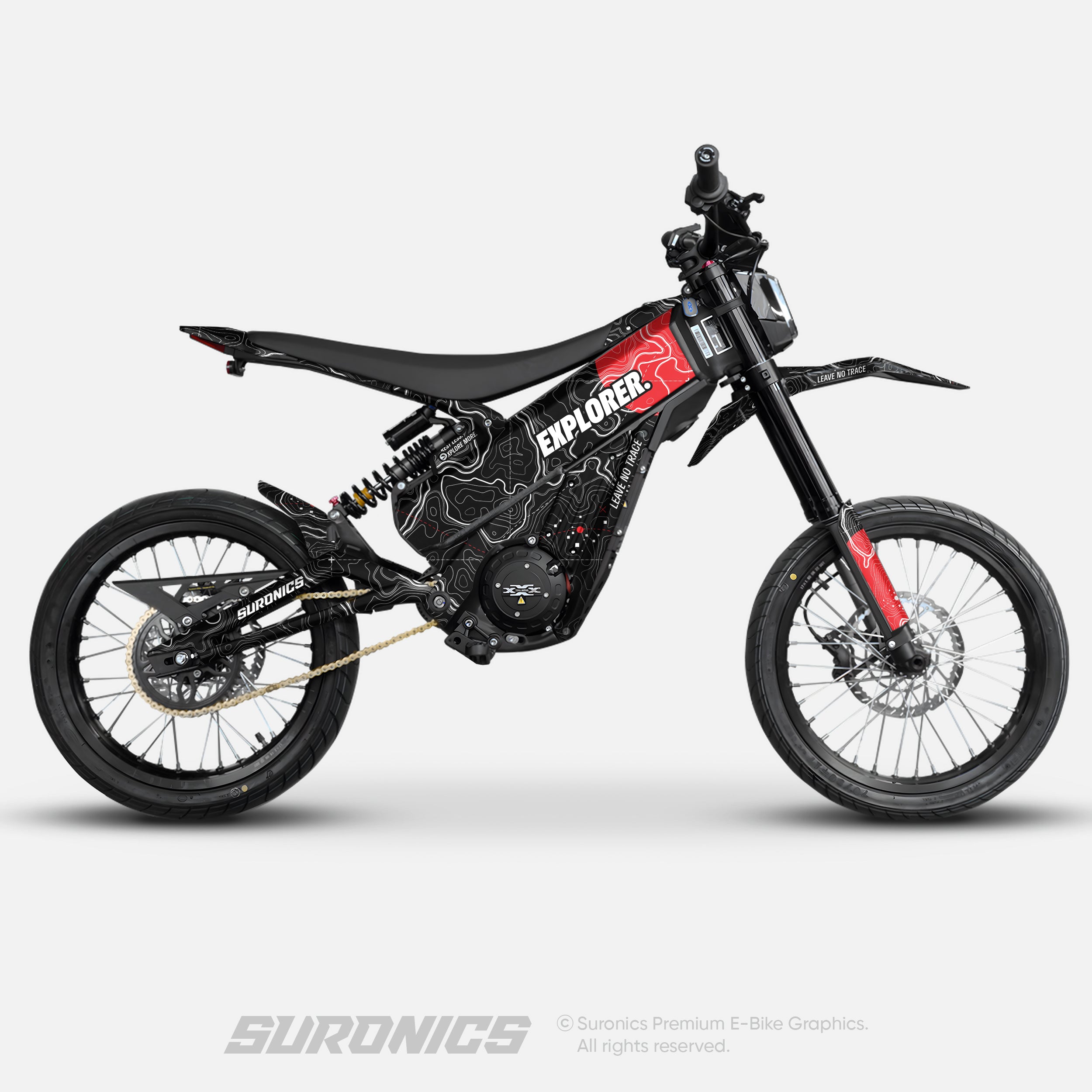 EXPLORER BLACK RED Talaria XXX Graphics kit