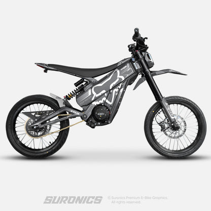 FOX RACER GREY WHITE Talaria XXX Graphics kit
