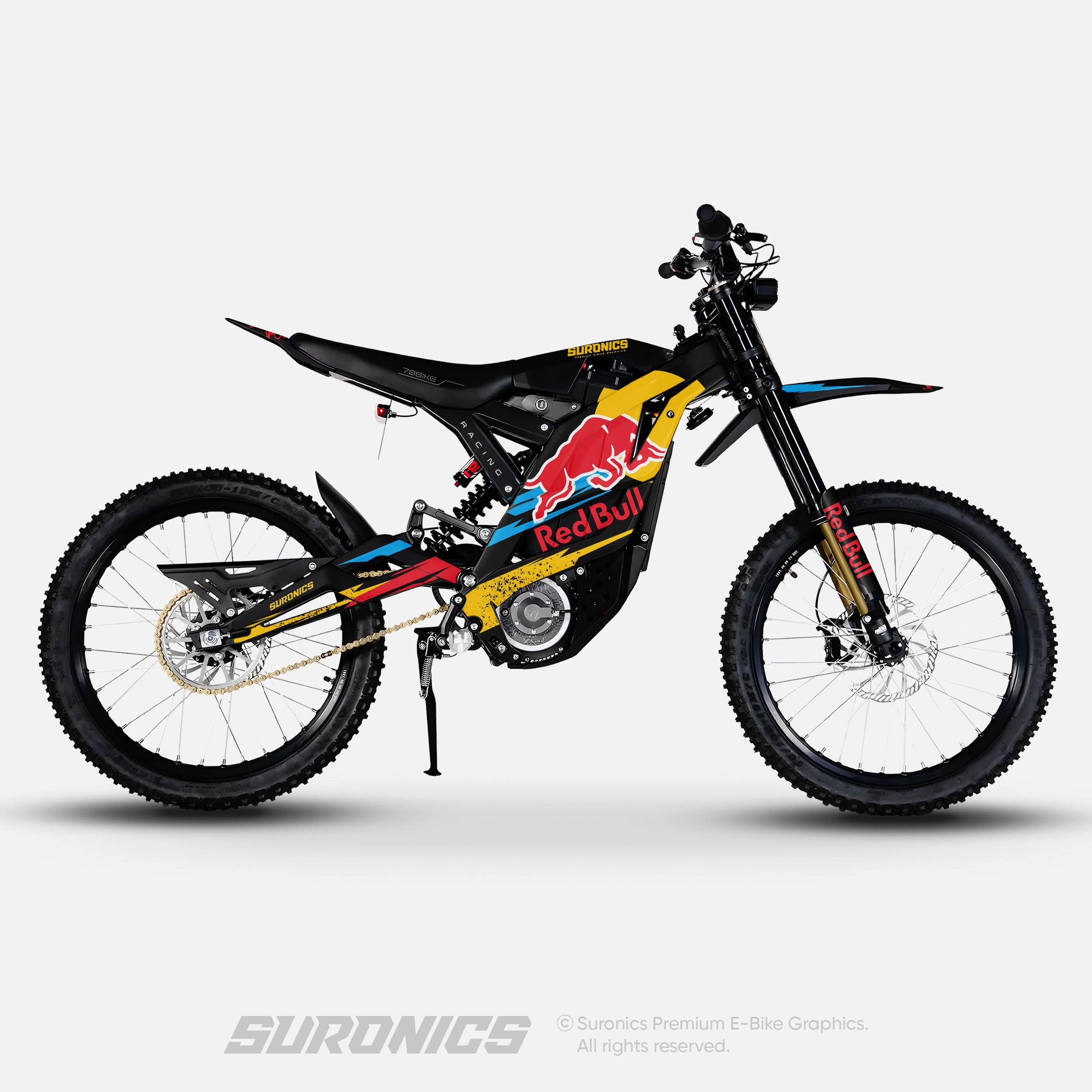 ORIGINAL BULL BLACK 79Bike Falcon PRO / GT / M Graphics kit