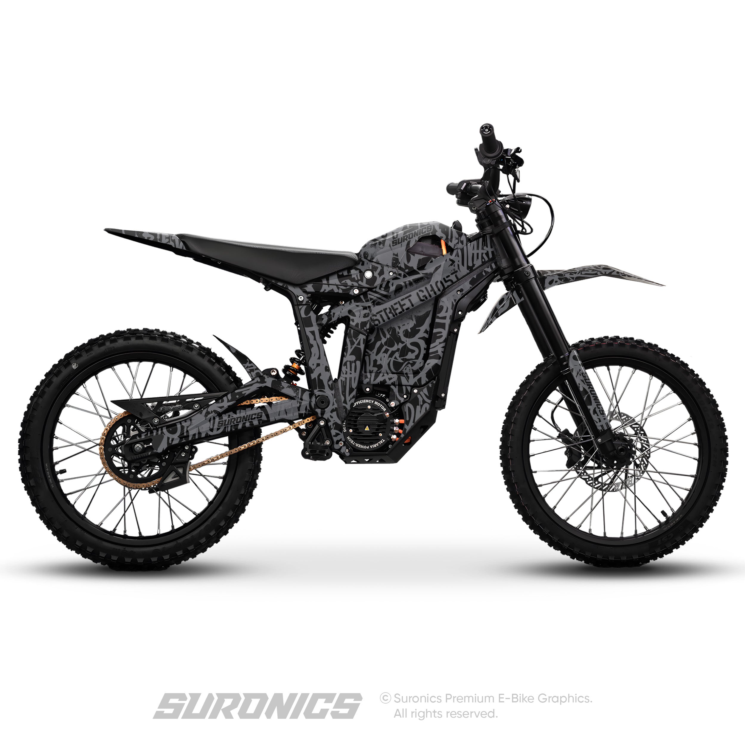 STREET GHOST BLACK GREY Talaria Sting MX5 PRO Graphics kit