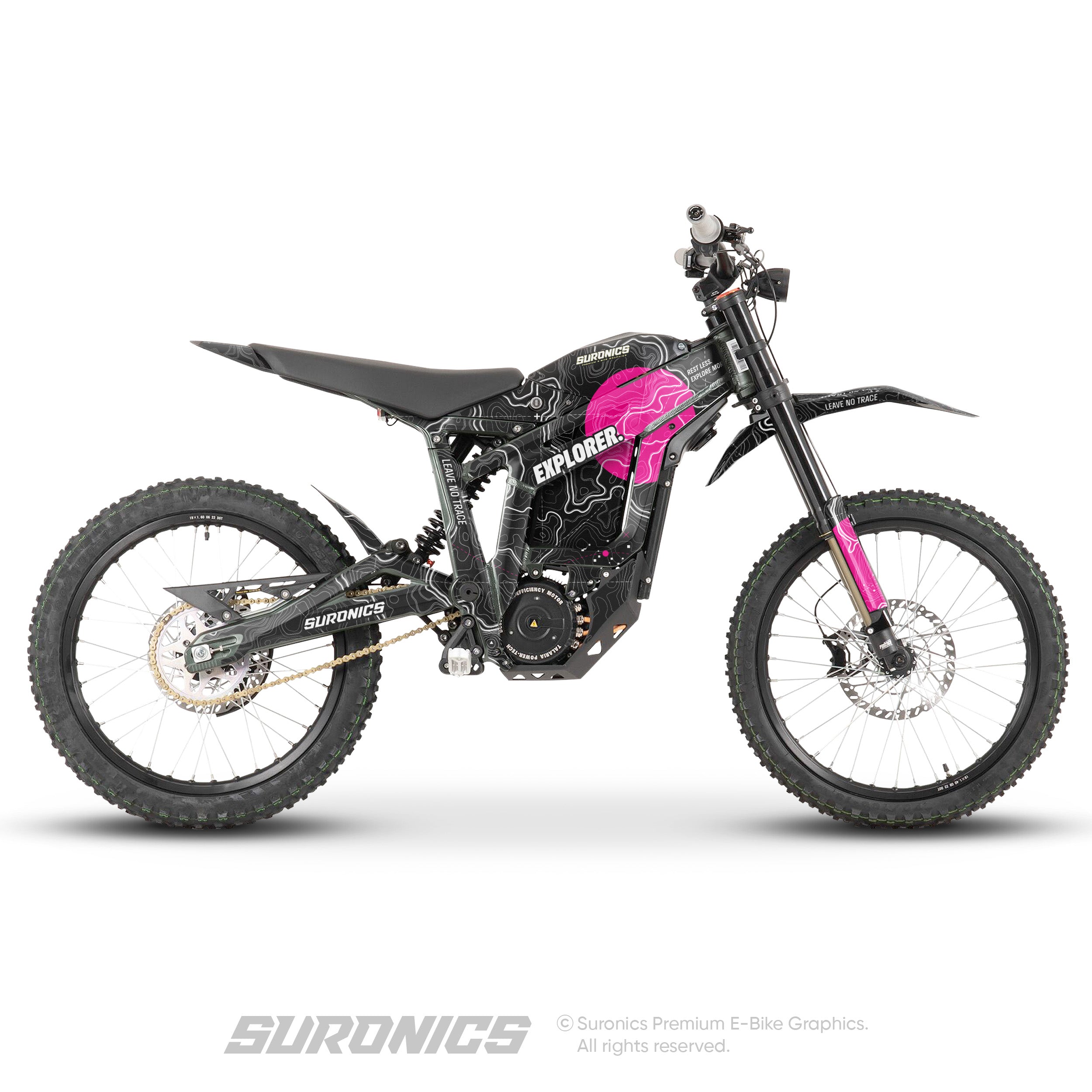 EXPLORER BLACK MAGENTA Talaria Sting MX3 MX4 Graphics kit
