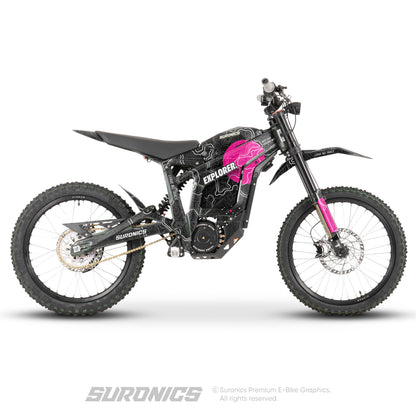 EXPLORER BLACK MAGENTA Talaria Sting MX3 MX4 Graphics kit