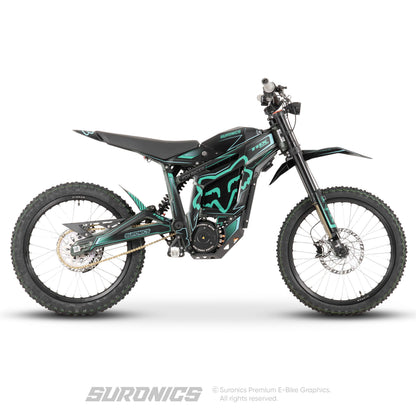 FOX RACER BLACK MINT Talaria Sting MX3 MX4 Graphics kit