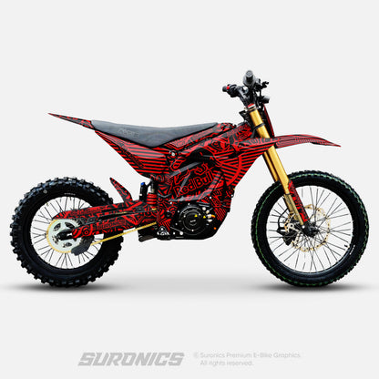 RACE ART BLACK RED Altis Sigma Graphics kit