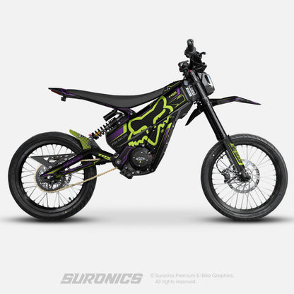 FOX RACER BLACK GREEN Talaria XXX Graphics kit