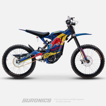 ORIGINAL BULL BLUE Surron Light Bee Graphics kit