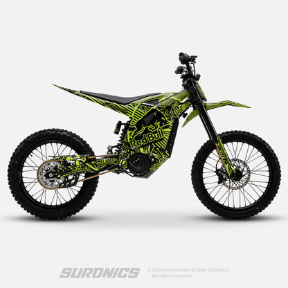 RACE ART BLACK GREEN Arctic Leopard XE Graphics kit
