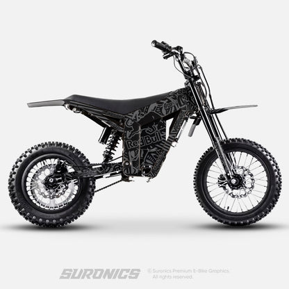RACE ART BLACK GREY Tuttio Soleil 01 Graphics kit