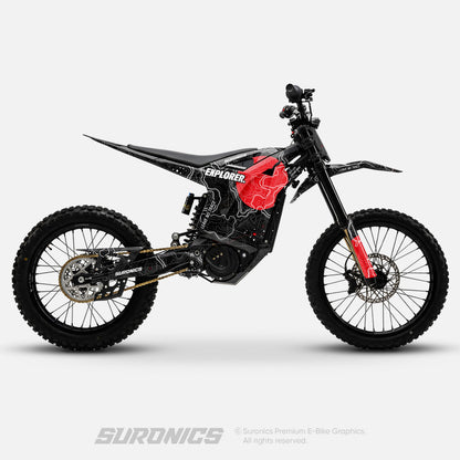 EXPLORER BLACK RED Arctic Leopard XE Graphics kit