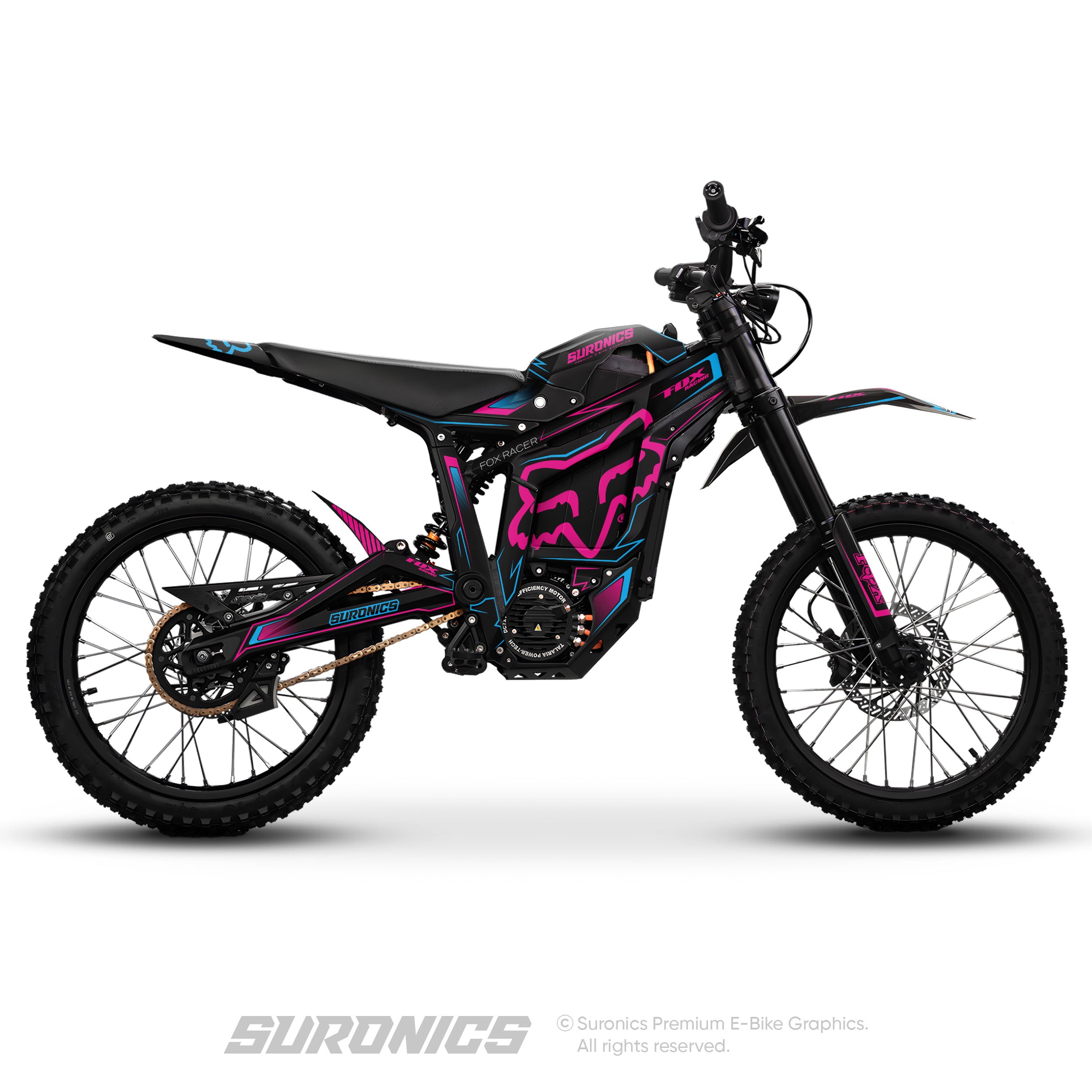 FOX RACER BLACK MAGENTA Talaria Sting MX5 PRO Graphics kit