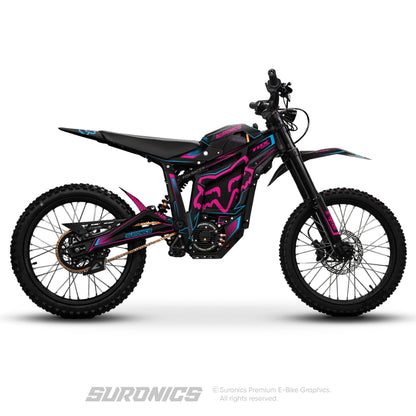 FOX RACER BLACK MAGENTA Talaria Sting MX5 PRO Graphics kit