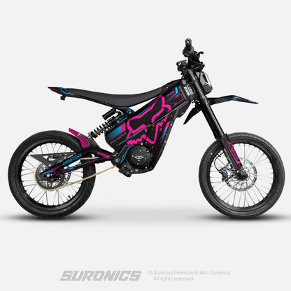FOX RACER BLACK MAGENTA Talaria XXX Graphics kit