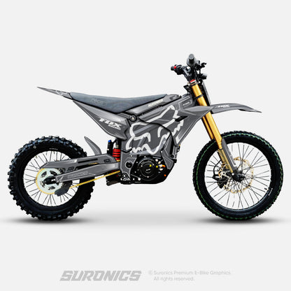 FOX RACER GREY WHITE Altis Sigma Graphics kit