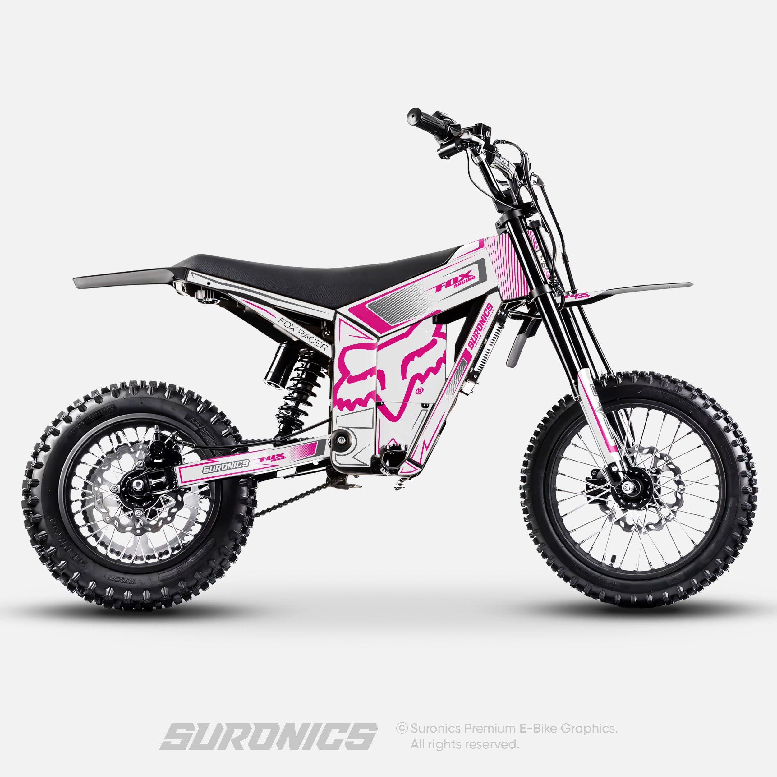 FOX RACER WHITE MAGENTATuttio Soleil 01 Graphics kit