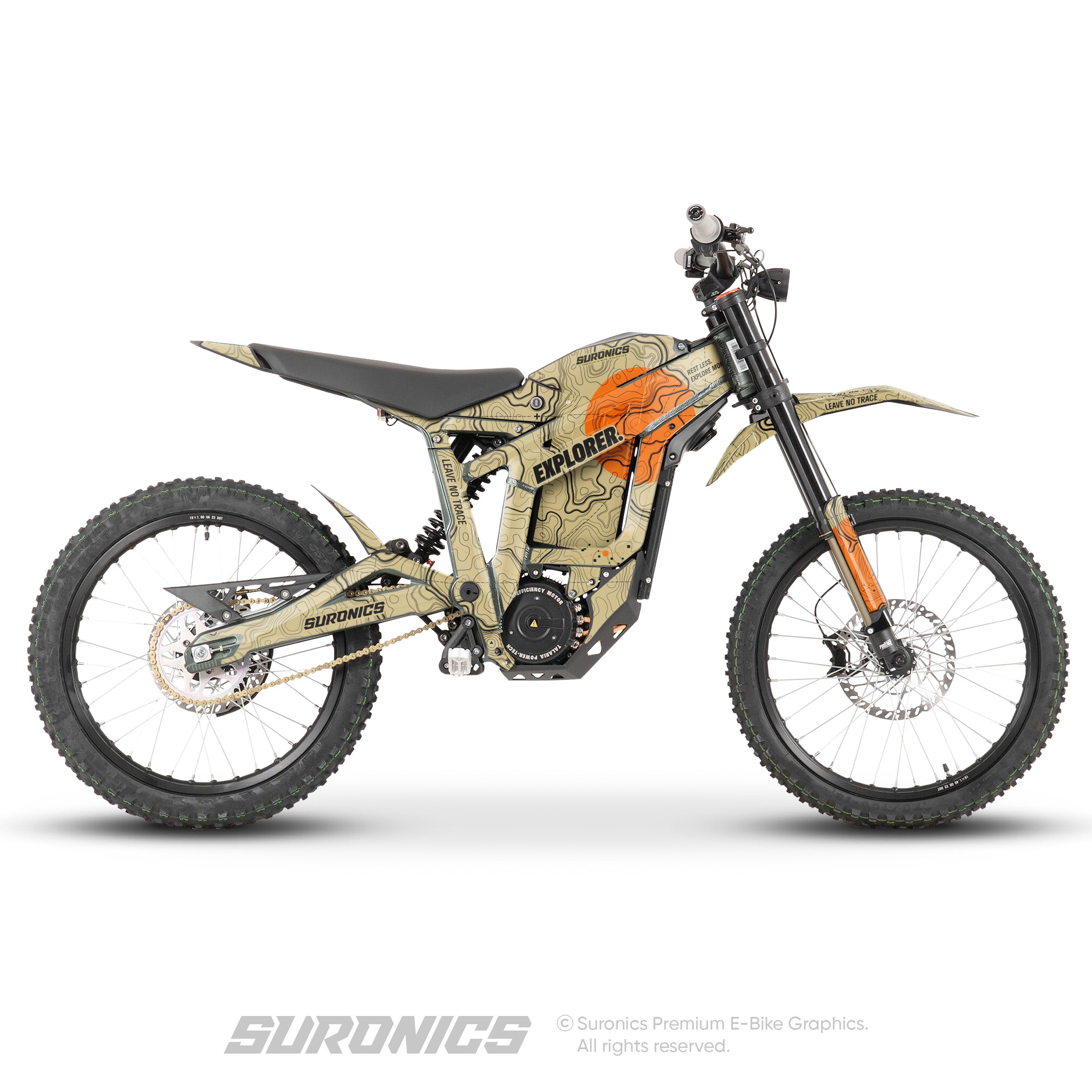 EXPLORER SAND ORANGE Talaria Sting MX3 MX4 Graphics kit