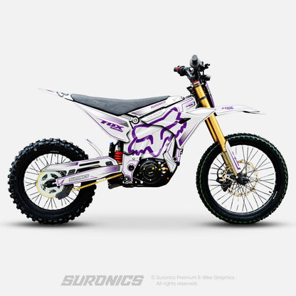 FOX RACER WHITE PURPLE Altis Sigma Graphics kit