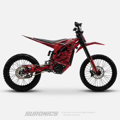 RACE ART BLACK RED Arctic Leopard XE Graphics kit