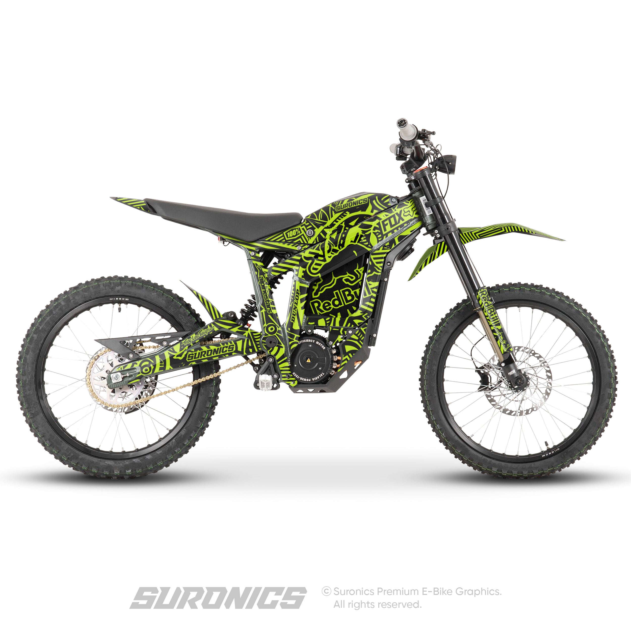 RACE ART BLACK GREEN Talaria Sting MX3 MX4 Graphics kit