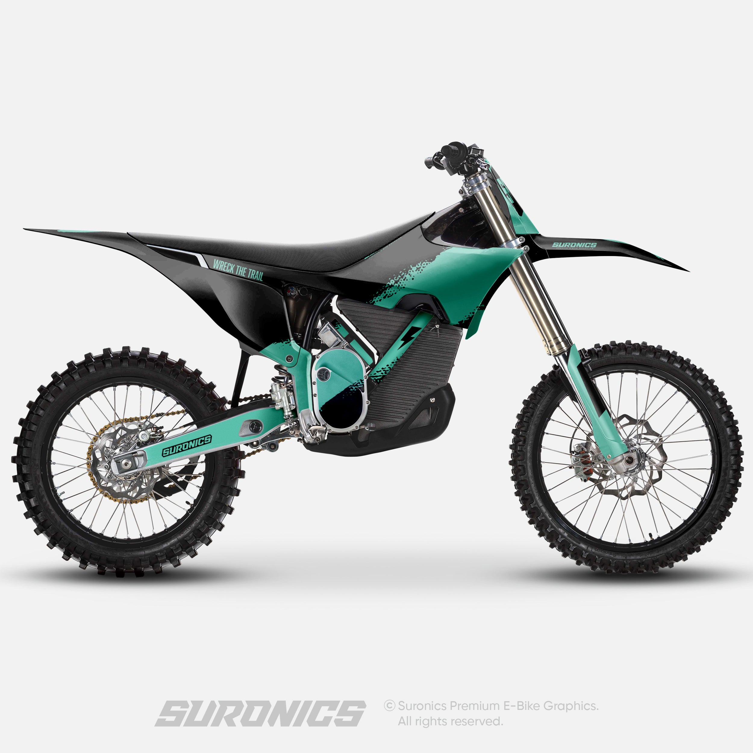 HALF BLACK MINT Stark Varg Graphics kit