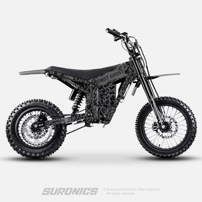 STREET GHOST BLACK GREY Tuttio Soleil 01 Graphics kit
