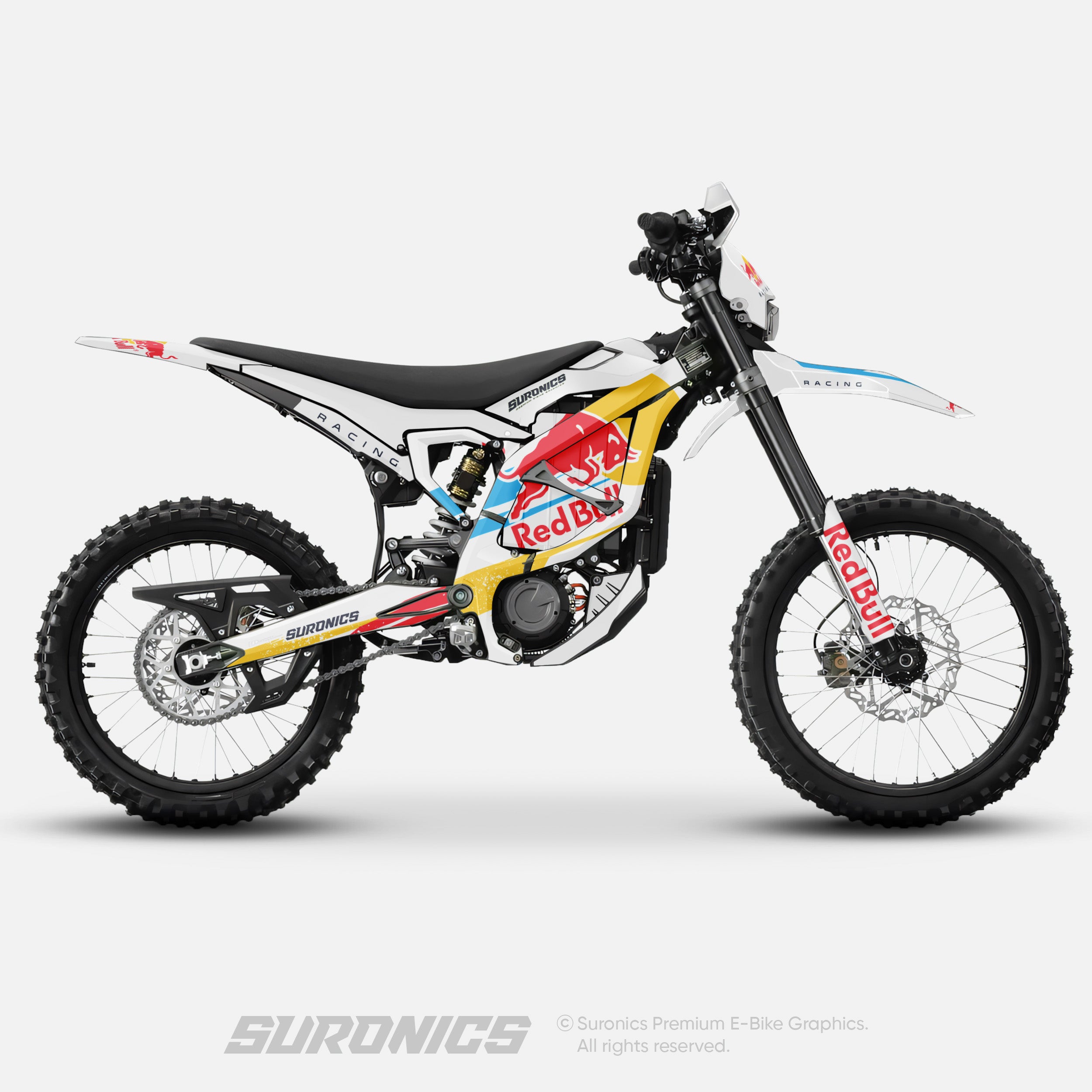 ORIGINAL BULL WHITE Surron Ultra Bee Graphics kit