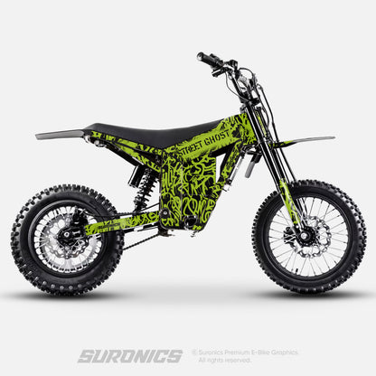 STREET GHOST BLACK GREEN Tuttio Soleil 01 Graphics kit