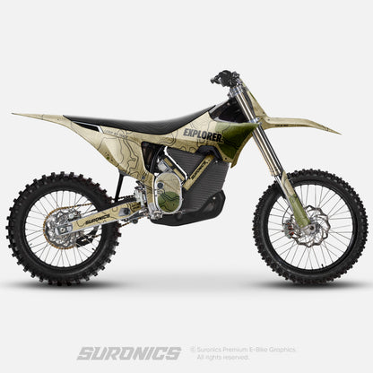 EXPLORER SAND OLIVE Stark Varg Graphics kit