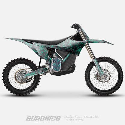 SPLATTER GREY MINT Stark Varg Graphics kit