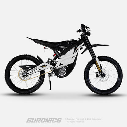 HALF BLACK WHITE 79Bike Falcon PRO / GT / M Graphics kit