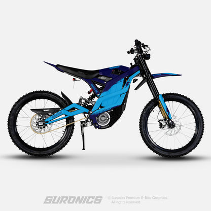 HALF NAVY CYAN 79Bike Falcon PRO / GT / M Graphics kit