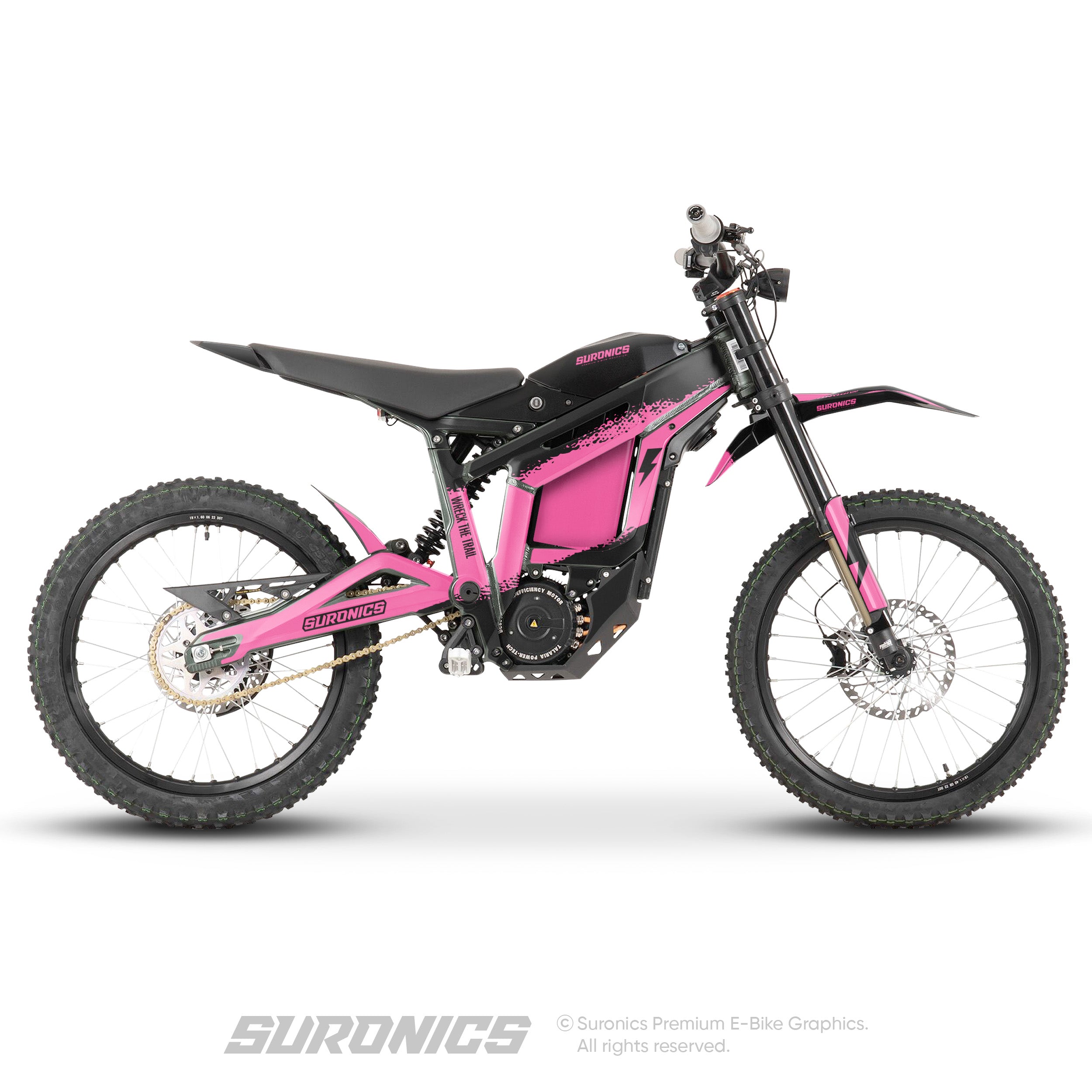 HALF BLACK PINK Talaria Sting MX3 MX4 Graphics kit
