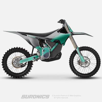 HALF GREY MINT Stark Varg Graphics kit