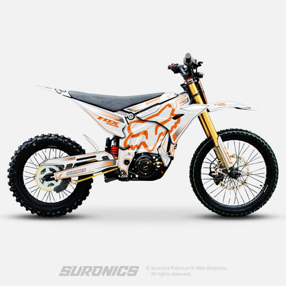 FOX RACER WHITE ORANGE Altis Sigma Graphics kit
