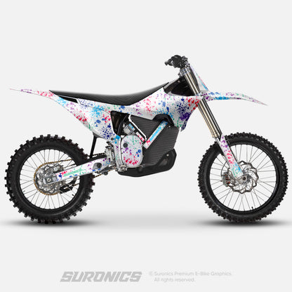SPLATTER WHITE MULTICOLOR Stark Varg Graphics kit