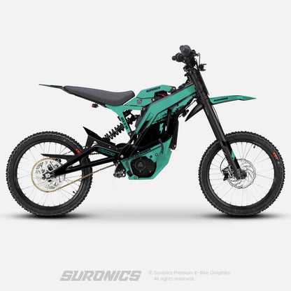 HALF MINT BLACK E-Ride Pro SS SR Graphics kit