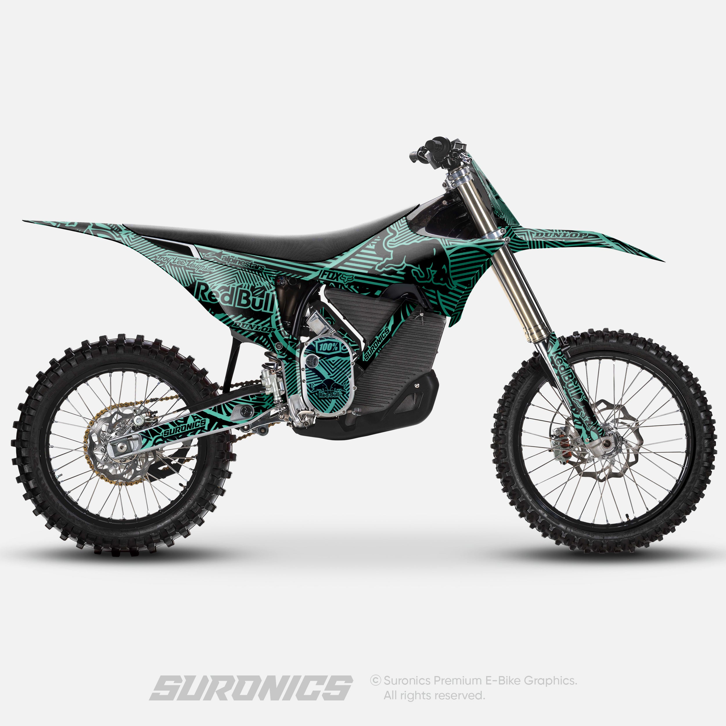 RACE ART BLACK MINT Stark Varg Graphics kit