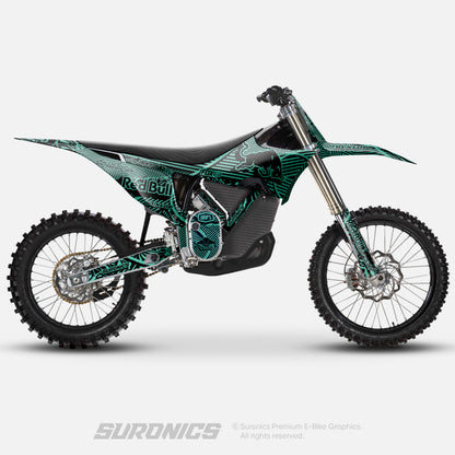 RACE ART BLACK MINT Stark Varg Graphics kit