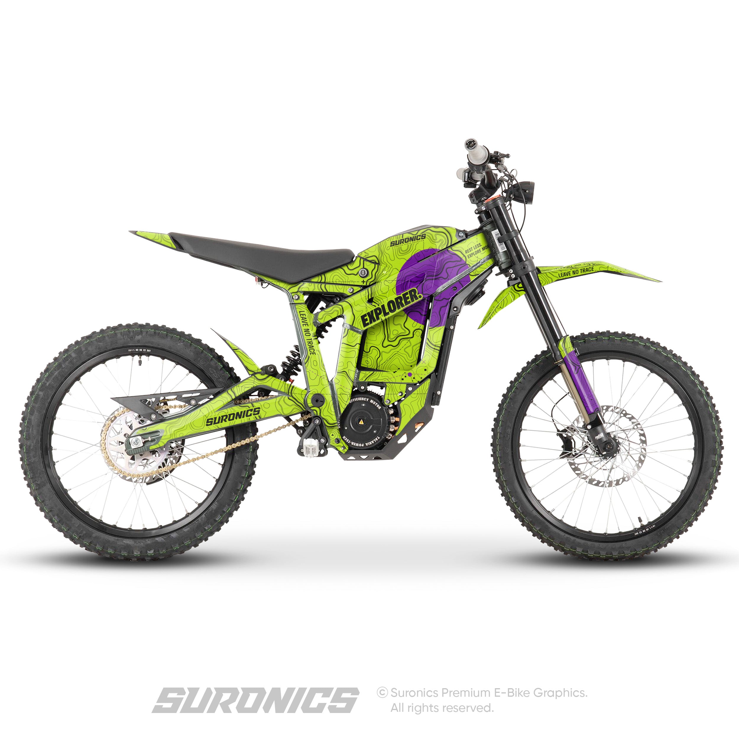 EXPLORER GREEN PURPLE Talaria Sting MX3 MX4 Graphics kit