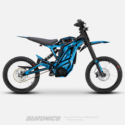 MARKER CYAN Eride Pro SS SR Graphics kit