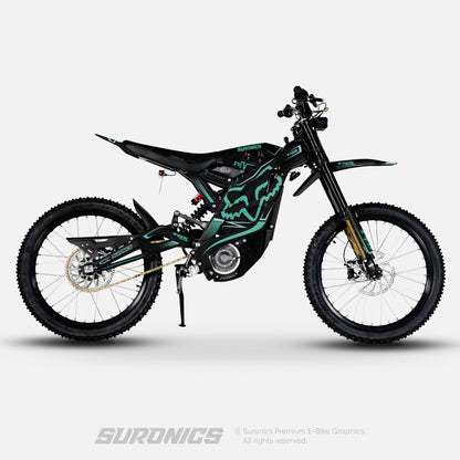 FOX RACER BLACK MINT 79Bike Falcon PRO / GT / M Graphics kit