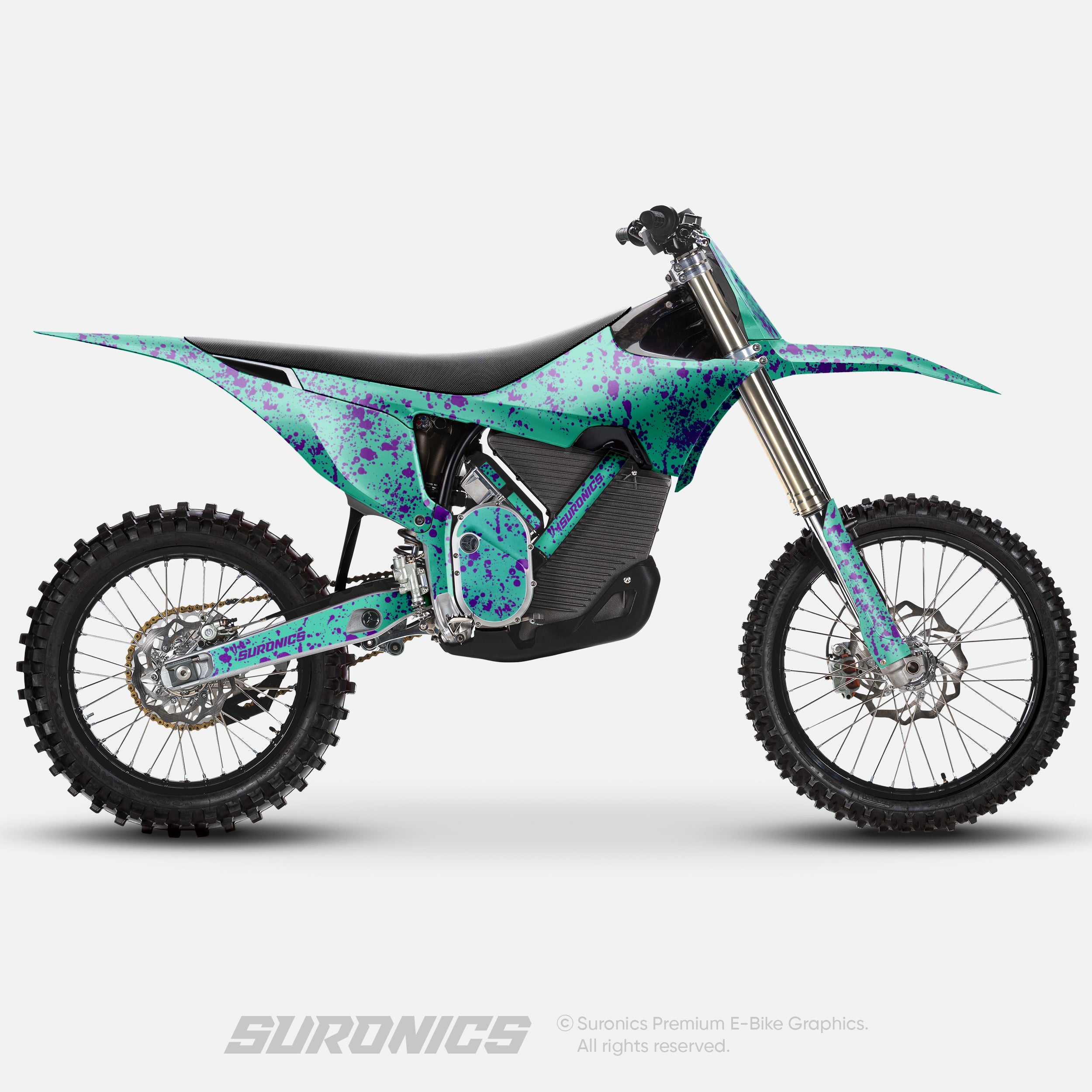 SPLATTER MINT PURPLE Stark Varg Graphics kit