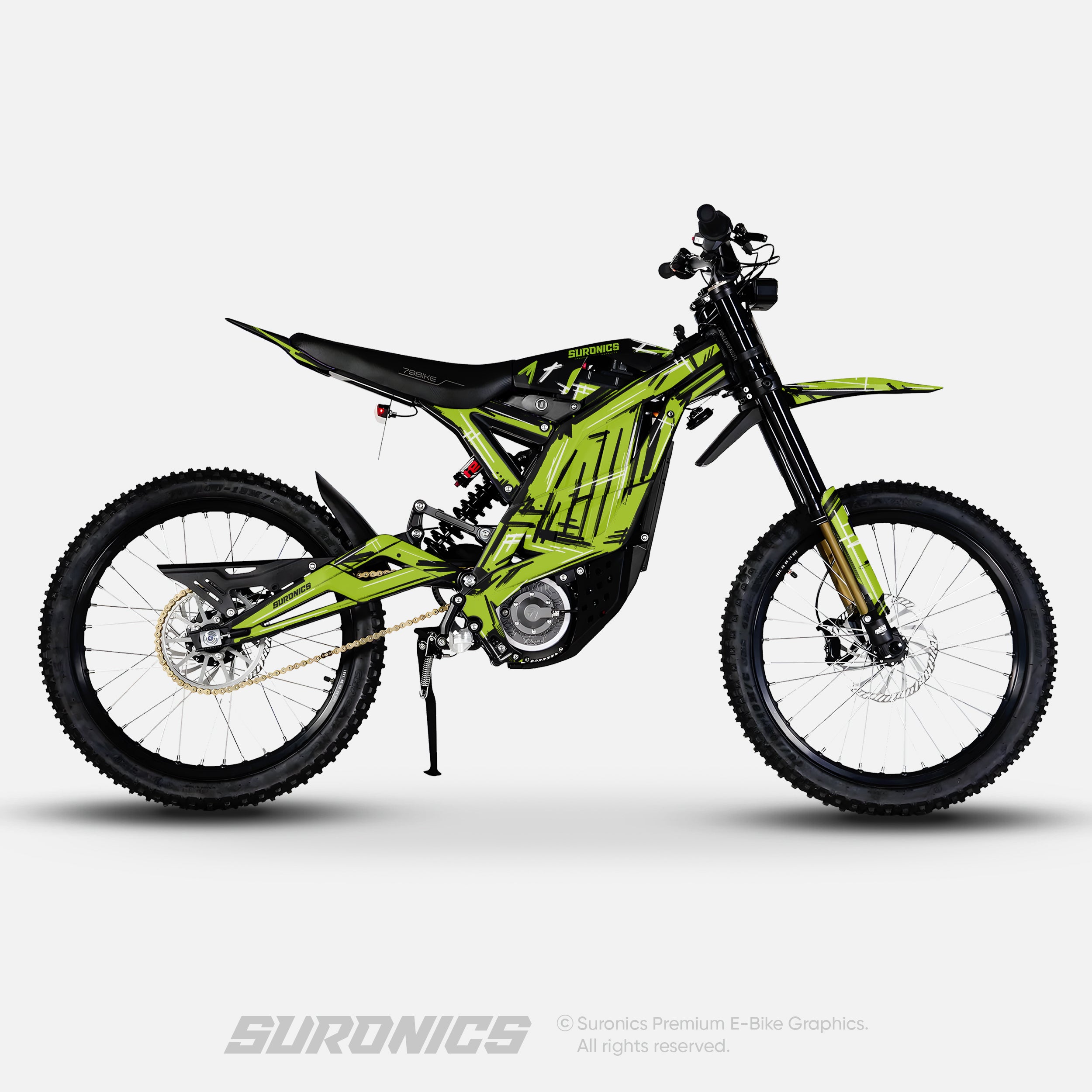 MARKER GREEN 79Bike Falcon PRO / GT / M Graphics kit