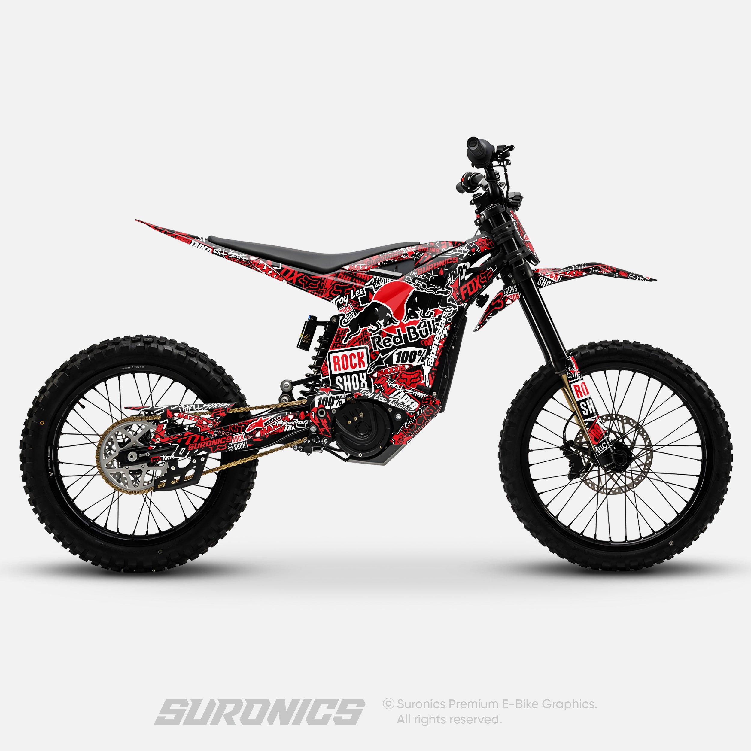 STICKY BLACK RED Arctic Leopard XE Graphics kit