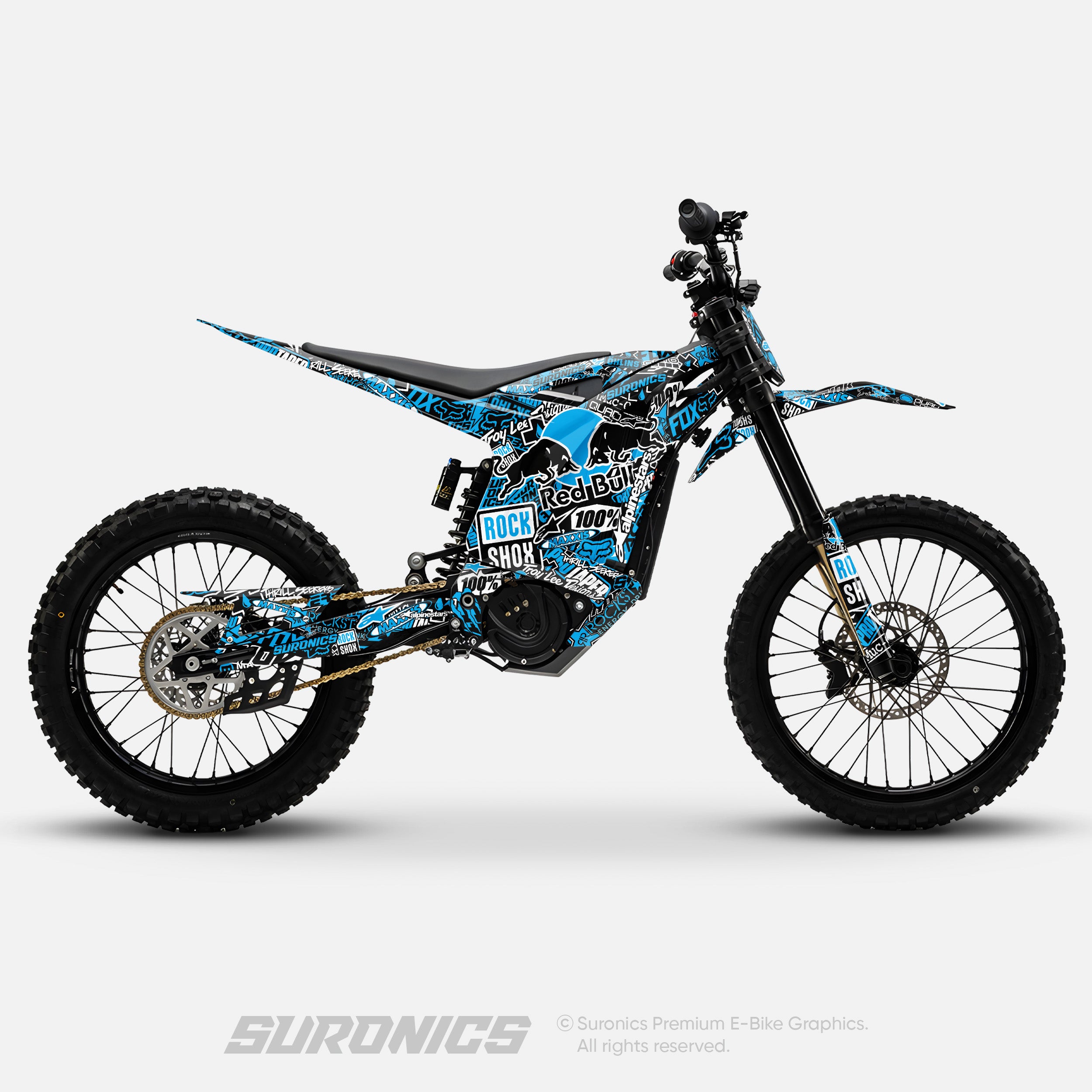STICKY BLACK CYAN Arctic Leopard XE Graphics kit