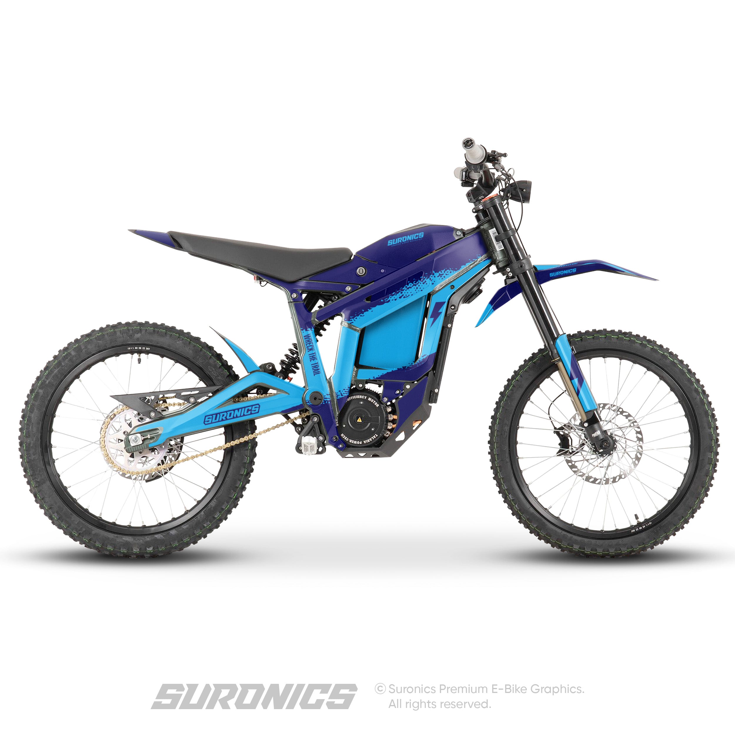 HALF NAVY CYAN Talaria Sting MX3 MX4 Graphics kit