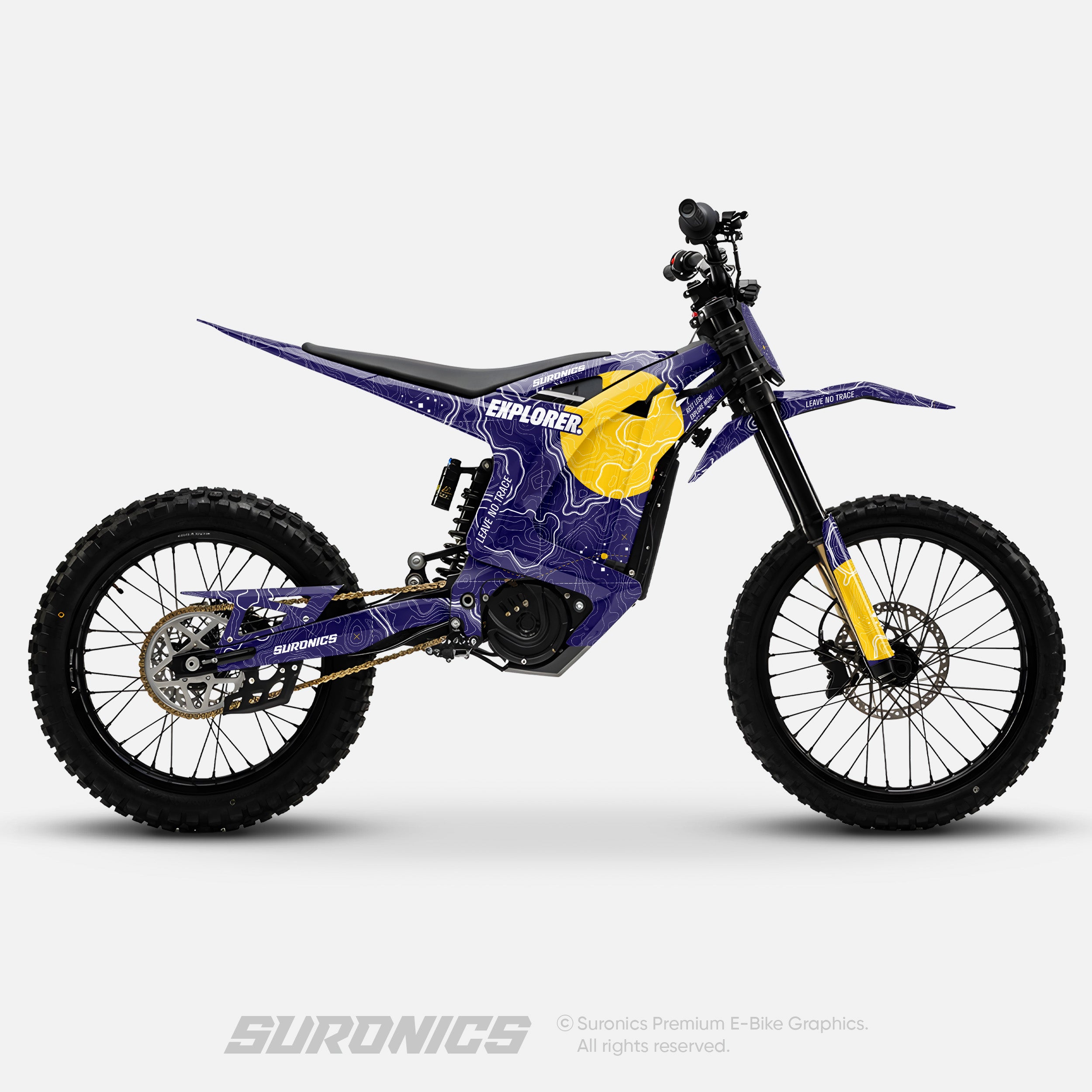 EXPLORER NAVY YELLOW Arctic Leopard XE Graphics kit
