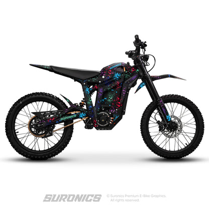 SPLATTER MULTICOLOR Talaria Sting MX5 PRO Graphics kit