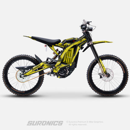 MARKER YELLOW Surron Light Bee Graphics kit
